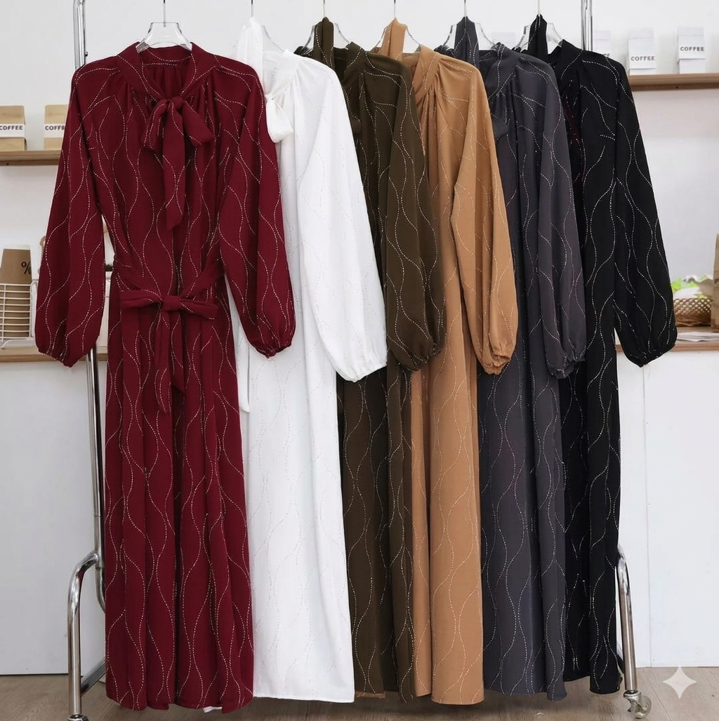ROBE MANCHE LONGUE 7500 robes femmes sénégal barakasouq