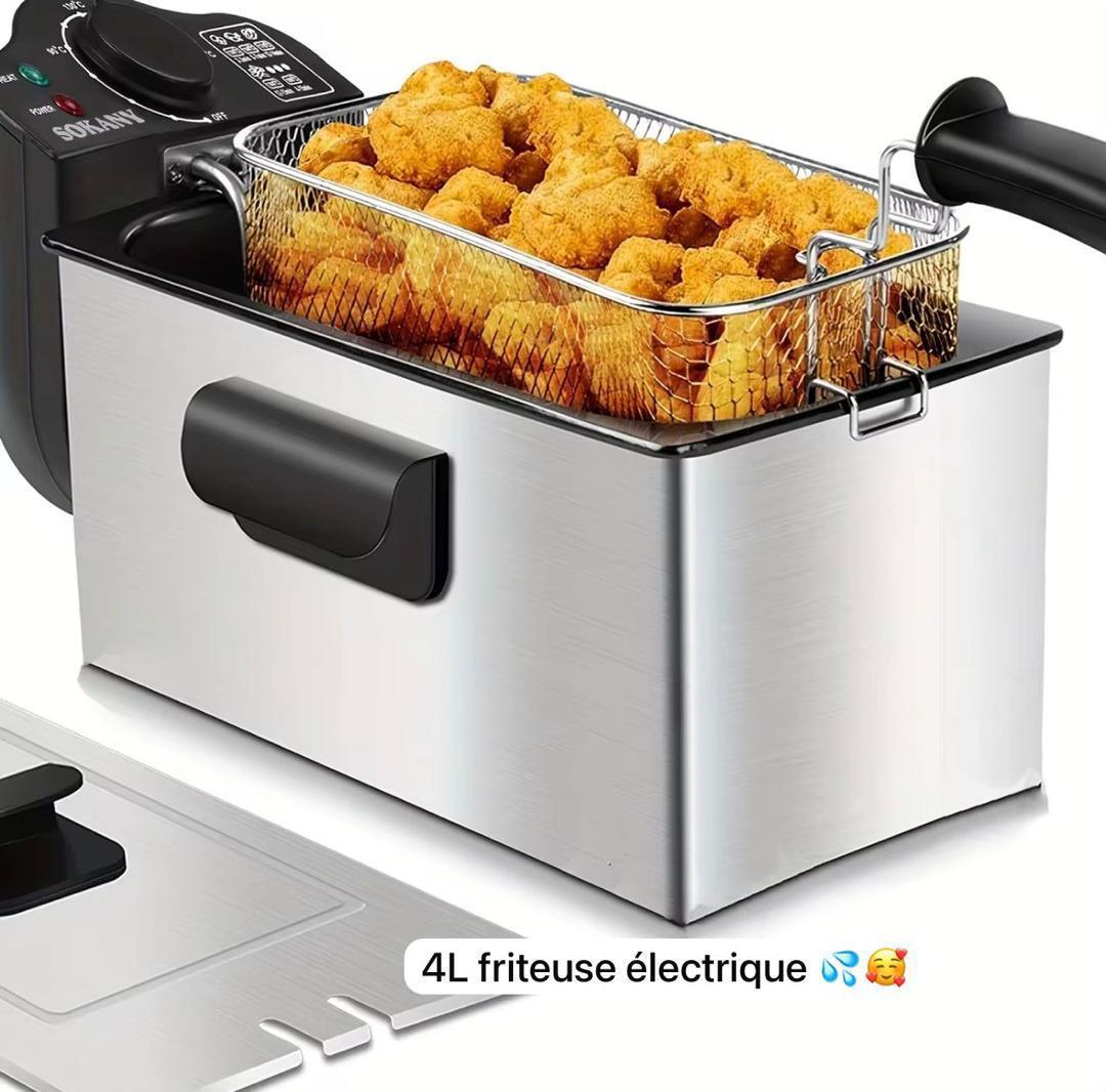 friteuse électrique 4 litres