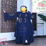 Abaya Dubaï avec broderie – Image 4