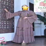 Abaya Dubaï avec broderie – Image 2