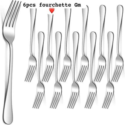 Set de 6 Fourchettes GM