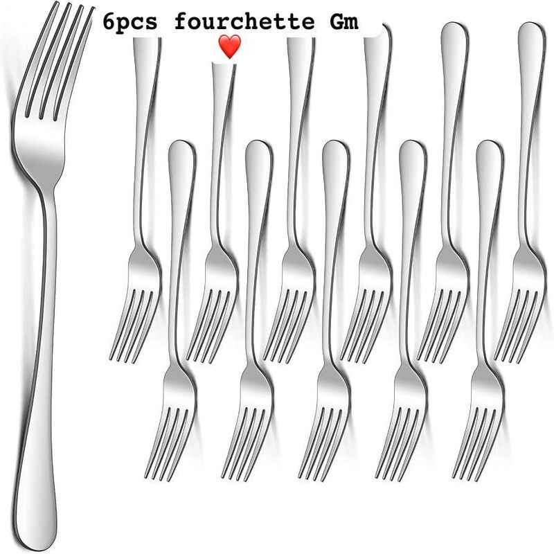 set-6-fourchettes-gm-inox Set de 6 Fourchettes GM