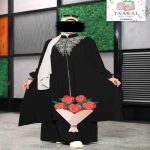 Abaya Zip Brodée – Image 2