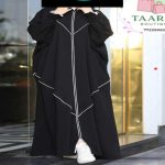 Abaya Papillon Zippée – Image 2