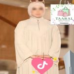 Abaya Froncée Coupe Papillon – Image 2