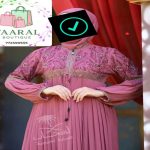 Abaya Plissée Brodée Dentelle – Image 6