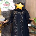 Abaya Égyptienne 2-en-1 Brodée – Image 2