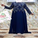 Abaya de Fête à Strass et Sequins – Image 3