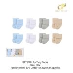 Lot de 8 Paires de Chaussettes en Éponge pour Bébé – Image 2
