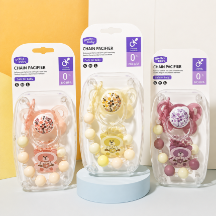 Chaîne attache-sucette Pretty Baby pour bébé
