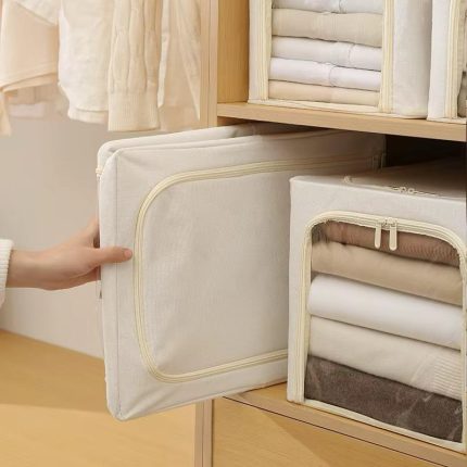Boîte de rangement vêtements pliable