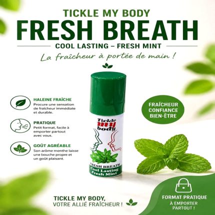 Rafraîchisseur d’haleine Fresh Breath à la menthe