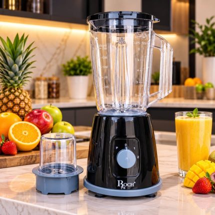 Mixeur ROCH 2 en 1 1,75 L RBL205D noir